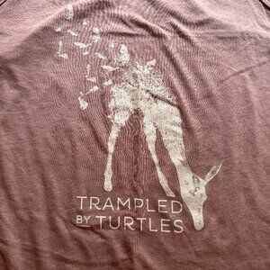 NWOT - Trampled By Turtles Women’s Tank Top – XL Bella + Canvas Heather Rose